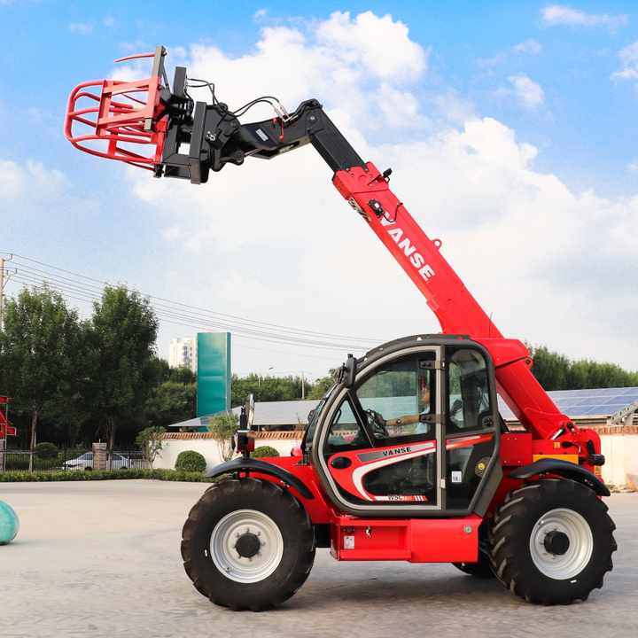 New 3.5ton Diesel Telehandler Forklift Optional Engine 7m Telescopic ...