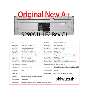 ขายส่งหน้าจอ LCD ของแท้ใหม่เกรด A+ ขนาด 28.6 นิ้ว รุ่น S290AJ1 LE2 Rev.C1 Rev.C2 S290AJ1 LE1 LD290EJE FPA1 29UM59A-P <span class=keywords><strong>29WK600</strong></span>-<span class=keywords><strong>W</strong></span> สำหรับ AIO - Product Image 4