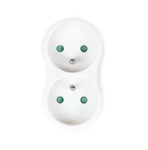 Adaptador de Corriente con <span class=keywords><strong>Conexión</strong></span> a Tierra Bidireccional Estándar de la UE, Adecuado para <span class=keywords><strong>Conexión</strong></span> <span class=keywords><strong>Eléctrica</strong></span> en el Hogar, Oficina, Cocina y Escritorio - Product Image 4