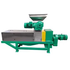 Automatische Schroefpers Plastic Pulp Fiber Ontwatering Machine Voor Voedselafval Groente Fruit Ontwatering Machine