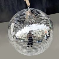Usine En Gros Décor De Noël Argent Noir Géant Gonflable Disco Ball Boule De Noël Pour La Décoration Suspendue