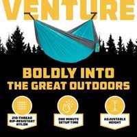 Hamac de camping portable Offre Spéciale d'usine Version améliorée hamac simple en tissu épais de 550lb avec deux poutres d'équilibre anti-roulis