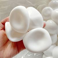 Nouveau jouet anti-stress souple et compressible à double forme, saveur lait, en forme de coquille givrée de mochi blanc, à faire soi-même, très populaire