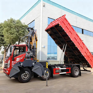 Camión de Basura SINOTRUK 4*4 de Tipo Garbage <span class=keywords><strong>con</strong></span> Sistema de Agarre, Ideal para el Reciclaje y la Limpieza de Residuos de Construcción de Madera y Otros Trabajos - Product Image 4