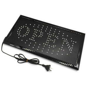 Open Business Sign Super Bright LED Shop OPEN Advertising Sign <b>Light</b> - Product Image 2