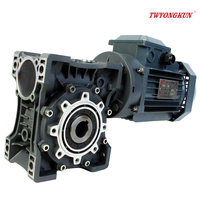 Motor Worm Gear Variasi Kecepatan Gear Box Transmisi Pengurang Kecepatan untuk Motor Listrik AC