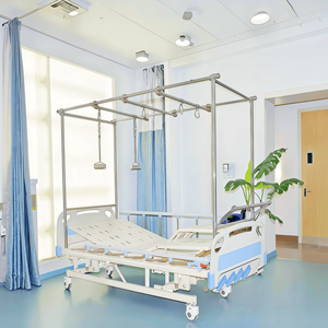 Heavy-Duty 3-Function <strong>Manual</strong> Traction Bed | A3002 for <strong>Orthopedic</strong> Wards &amp; ER - Product Image 1