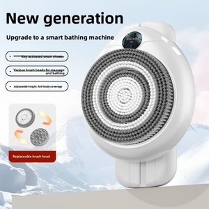 Wall-mounted Fully Automatic Smart <b>Bathing</b> Machine Movable Electric <b>Brush</b> Multi-functional 360° Deep Cleansing Full Body SPA - Product Image 4