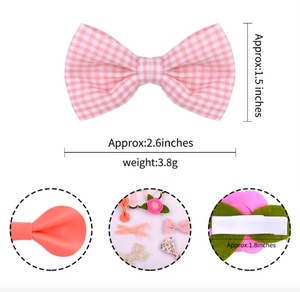 Set di 10 fermagli per <span class=keywords><strong>capelli</strong></span> per neonate, fiocchi per <span class=keywords><strong>capelli</strong></span>, fascia per <span class=keywords><strong>capelli</strong></span> - Product Image 3