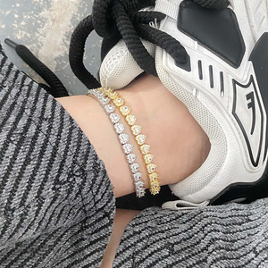 FOXI gioielli orecchini all'ingrosso all'ingrosso personalizzato placcato oro moda amicizia bracciale cuore donna - Product Image 6