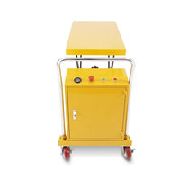 Table élévatrice à flèche électrique JICHUAN - Élévateur de moteur mobile avec taille réglable 750x500x50mm-1200x610x50mm