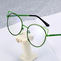 Lunettes de vue en métal à effet œil de chat, bloquant la lumière bleue, montures de lunettes optiques pour femmes et hommes, lunettes optiques 2023, nouveauté