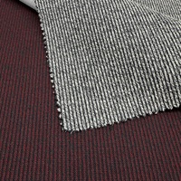 Tissu tricoté en polyester, coton et élasthanne 320 g/m² extensible pour pantalons de survêtement, sweats à capuche et ensembles de sport décontractés