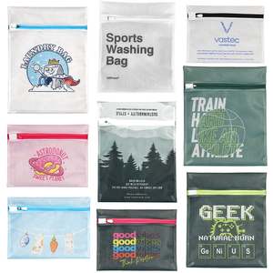 Bolsa de Lavado de Malla <span class=keywords><strong>Delicada</strong></span> Ecológica Personalizada de Moda, Bolsa de Lavandería con Impresión Personalizada <span class=keywords><strong>para</strong></span> Usar en <span class=keywords><strong>Lavadora</strong></span> - Product Image 6