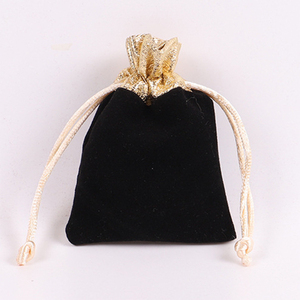 Cá Nhân Logo Bán Buôn Giáng Sinh Dây Kéo Quà Tặng Túi Pouch Kẹo Bao Bì Pouch Nhung Màu Đỏ Pouch Cho Sô Cô La - Product Image 5