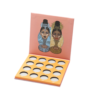 Boîte <span class=keywords><strong>d</strong></span>'emballage de cosmétiques de luxe pour ombre à paupières personnalisé magnétique 2mm rigide mat stratification tache UV gaufrage pour faux cils - Product Image 2