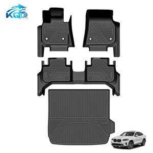 พรมปูพื้นรถยนต์ TPE 5D กันลื่น คุณภาพสูง ผลิตจากโรงงานโดยตรง สำหรับ BMW X4 ปี 2024 ชุดเต็ม - Product Image 1