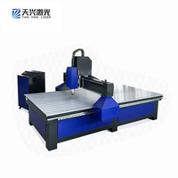Mesin Ukir Kayu Model Dasar H1-2500 1.3*2.5 Meter Satu Spindle CNC Router Mesin Pengukir Datar untuk Periklanan