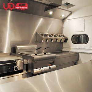 Chariot de restauration <span class=keywords><strong>mobile</strong></span> de taille personnalisée pour café, thé, jus, hot-dogs, cuisine <span class=keywords><strong>mobile</strong></span>, camion à pizza - Product Image 5