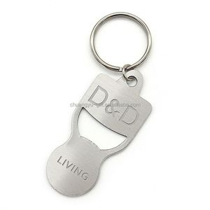 Porte-clés jeton de chariot de supermarché personnalisé en métal avec logo gravé - Product Image 6