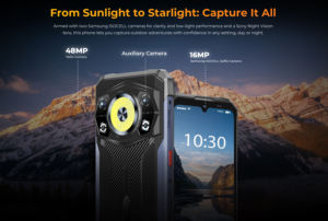 Teléfono Inteligente HOTWAV Cyber 17 de 6.75 Pulgadas, 6+128 GB, Cámara Principal de 48 MP, Linterna para Acampar al Aire Libre, 6200 mAh, Android 16, NFC, Teléfono Resistente Hotwav - Product Image 3