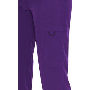 Pantalones de Trabajo para Mujer FOXA, Corte Recto, Estilo Cargo, con Cordón Ajustable y 3 Bolsillos, Transpirables, Suaves, de Algodón, Spandex y Fibra de Bambú - Product Image 6