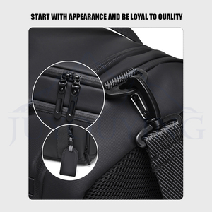 Portable fourre-tout grande capacité sport Gym épaule Pu bagages poignée sac de sport bandoulière sac à main <span class=keywords><strong>femmes</strong></span> hommes sac de voyage - Product Image 5