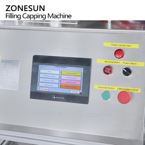 ZONESUN ZS-AFC20 Bơm Nhu Động Để Bàn Tự Động Hoàn Toàn Máy Đóng Nắp Lọ Thủy Tinh Lỏng Nhỏ - Product Image 2