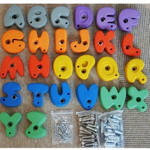 Chất lượng cao dành cho người lớn leo núi tường giữ nhựa trong nhà và ngoài trời công viên tính năng cho vườn leo núi - Product Image 3