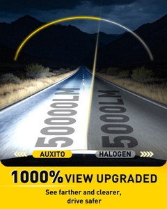 AUXITO 9006 HB3 <b>LED</b> <b>Headlight</b> Bulbs 31W 4000LM 6500K White 1:1 HID <b>Headlight</b> Bulbs with highly bright CSP chips - Product Image 5