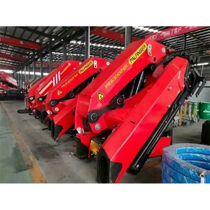 รถเครนไฮดรอลิก SPK42502 ขนาด 21 ตัน แบบแขนพับได้ ติดตั้งบนรถบรรทุก พร้อมรีโมทคอนโทรล - Product Image 6