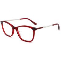 ZOWIN Modèle 33194 carré Acétate Optique Cadre Floral Acétate Lunettes Logo Personnalisé Cadre Prêt Stock Lunettes