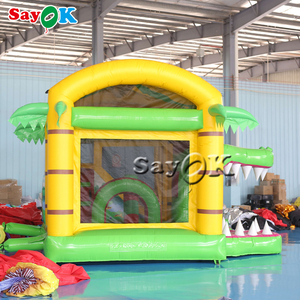 Bán buôn <span class=keywords><strong>Mini</strong></span> Inflatable bouncy nhà trẻ em Inflatable nhảy lâu đài bouncy với Slide - Product Image 6