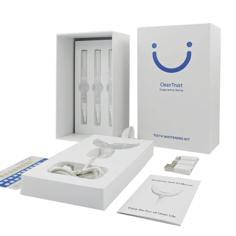 Teeth Whitening Gel Kit Light Lamp Tooth White Oral Kit Whitener Dental Bleaching Equipment Teeth Whitener