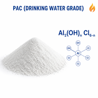 Coagulante para Agua de Desalinización, Policloruro de Aluminio PAC, Pureza de Al2O3 del 30%, pH 3.5-5.0