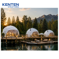 Tente dôme en toile pvc sur mesure, grande maison, glamping, dôme géométrique, désert, igloo, canopée et dôme