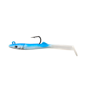 LOVITA Esca <span class=keywords><strong>Artificiale</strong></span> Morbida a Forma di <span class=keywords><strong>Anguilla</strong></span> con Testa in PVC, Amo Integrato, per Bass e Pesce Mandarino, Esca Bionica da Pesca - Product Image 6