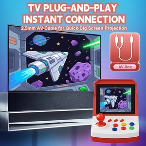 Meilleure vente : Console de jeu vidéo portable mini A6 classique, écran 3,5 pouces, sortie TV, pour enfants - Product Image 1