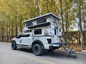 Camper per Camion Pop-up Fuoristrada, Roulotte Moderna Mobile <span class=keywords><strong>4x4</strong></span> in Fibra di Vetro di Alta Qualità per Viaggi - Product Image 2