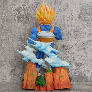 Statua GK da 33CM Super Saiyan Vegeta drago mobile in PVC modello di <span class=keywords><strong>Figure</strong></span> giocattolo stile cartone animato Unisex - Product Image 4