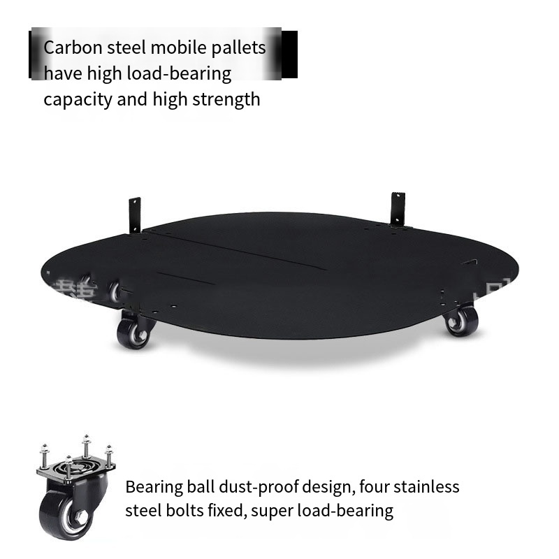 Carbon steel black tray