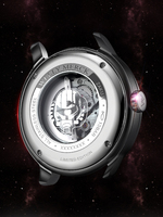 Montre mécanique automatique de sport de luxe pour hommes, boîtier en acier inoxydable, étanche, bouton poussoir, fermoir caché