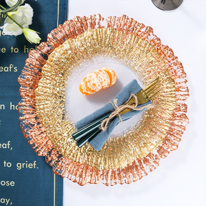 Aeofa Tấm Kính Hình Bông Tuyết Màu Vàng Sáng Tạo Tấm Kính Sạc Đám Cưới - Product Image 2