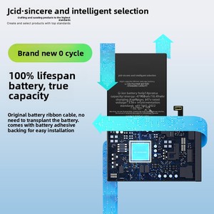Batería de Diagnóstico JCID Nueva, 0 Ciclos, 100% Salud, para <span class=keywords><strong>iPhone</strong></span> 12 13 14 15 Pro <span class=keywords><strong>Max</strong></span>, Alta/Capacidad Estándar - Product Image 4