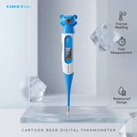 Termometer Digital anak-anak, desain kartun termometer medis rumah tangga untuk ketiak