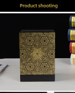 Vente directe d'usine Boîte à parfum en bois rectangulaire de haute qualité Gravure au laser Écologique Stockage de parfum unique Personnalisable - Product Image 4