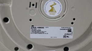 Ziehl-abegg RH35M-4EK.4F.1R 230V AC 540W 2.4A 1700 tr/min roulement à billes ABB onduleur ventilateur de refroidissement centrifuge - Product Image 3