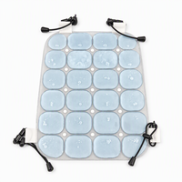 Sac/Gilet de refroidissement Xiyi de haute qualité, tube rafraîchissant pour le cou, compresses chaudes et froides, soulagement de la douleur, thérapie articulaire, 18x18cm, perles en PVC médical de classe II