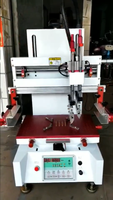 Máquina de Serigrafía Semiautomática de Cama Plana de Escritorio, Precio de Fábrica de la Marca LC, para Papel, Revistas, Carcasas/Cajas de Teléfonos Móviles