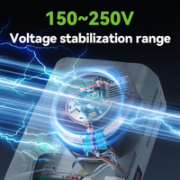 Stabilisateurs de tension pour climatiseur mural, 220v AC, régulateurs/stabilisateurs de tension automatiques AVR 3000va 5000va